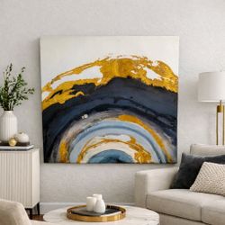 Abstract Canvas Wall Art – $85