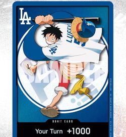 One Piece Night 7/2 Dodger Tickets