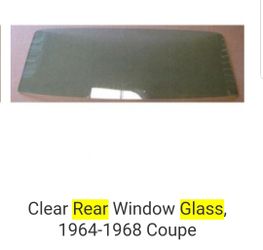 Mustang rear windshield