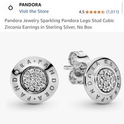 Brand New Pandora Stud Earrings 