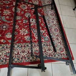 King Size Metal Bed Frame ( Heavy Duty) Foldable,, Adjustable To All Others Sizes