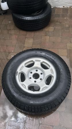 16 in Nissan Xterra rims with tires