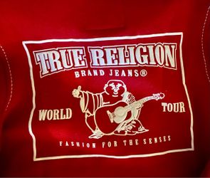 True Religion Red Hoodie