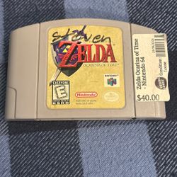 Zelda Ocarina Of Time  N64