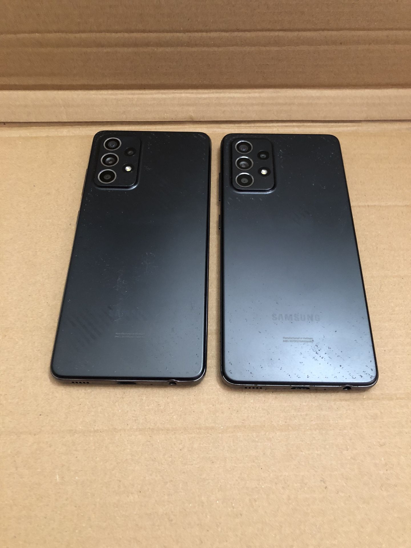 galaxy A52 5G 128gb Unlocked -$230 Both & $120 Each No Trade