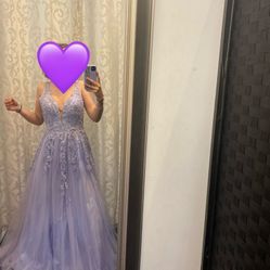 Purple Prom Dress