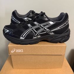 Asics Gel-1130 Black Pure Silver Size 9M 10.5M 11M