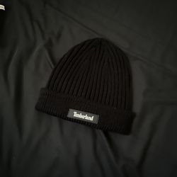Black Timberland Beanie