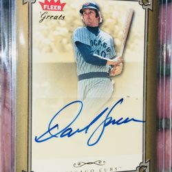 Dave Kingman Auto CUBS/GIANTS
