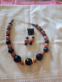 Red and black