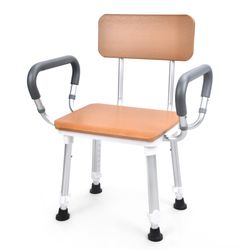 Sangohe Heavy Duty Shower Chair (400 lb) weight limit.