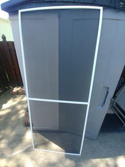 SCREEN DOOR 31 X 74 1/2 LIKE NEW