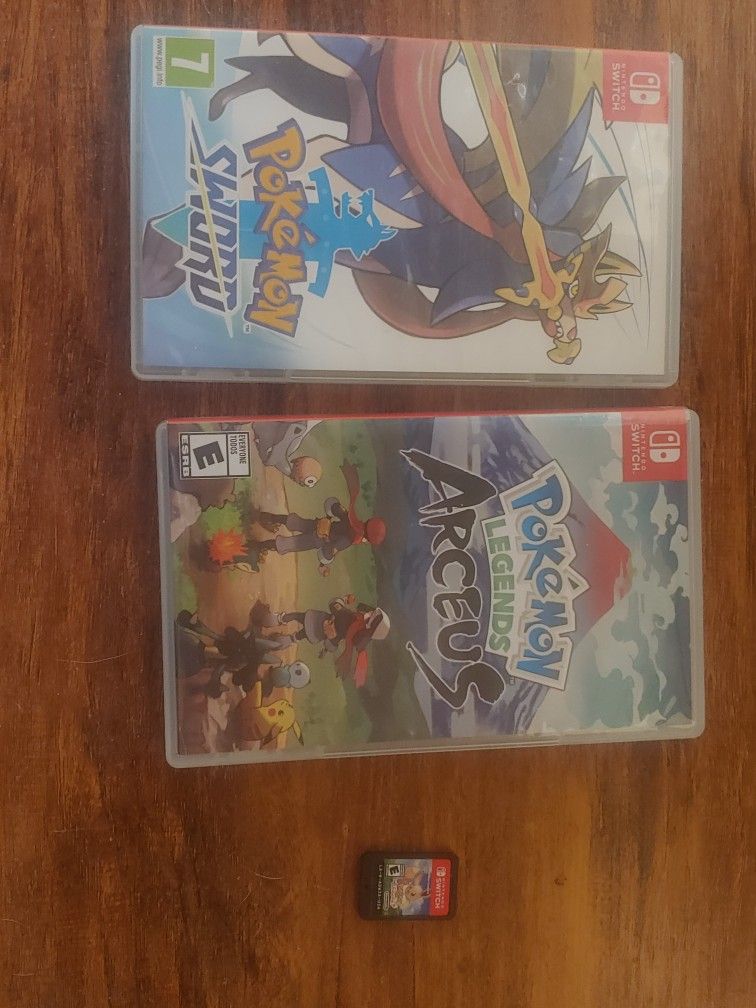 3 Switch Pokemon Games