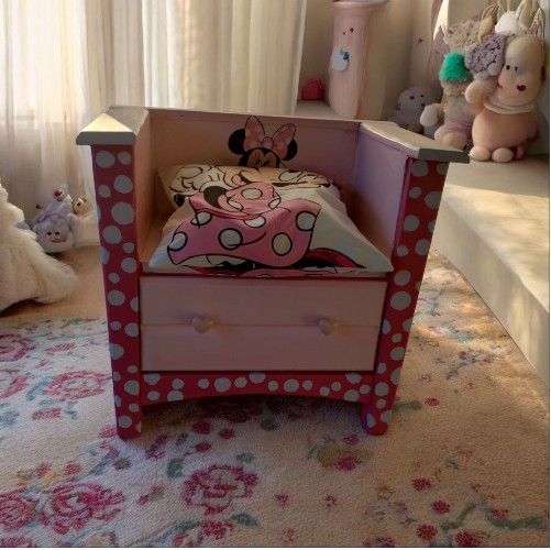 Minnie Mouse Chair Wooden
