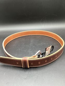 OCCIDENTAL LEATHER 1 AND A HALF WORKING MANS PANT BELT-BROWN**(FINANCIAMOS/WE FINANCE)**