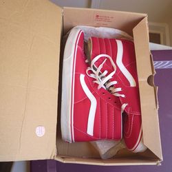 Brand new RED  VANS