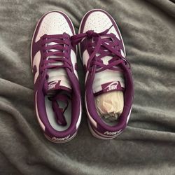 Purple Low Top Dunks 