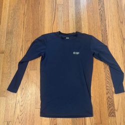 Russell Athletic Long Sleeve Compression Dri-Fit Workout Shirt Size L Excellent Condition