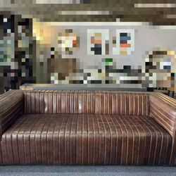 Genuine Leather Sofa，$2300