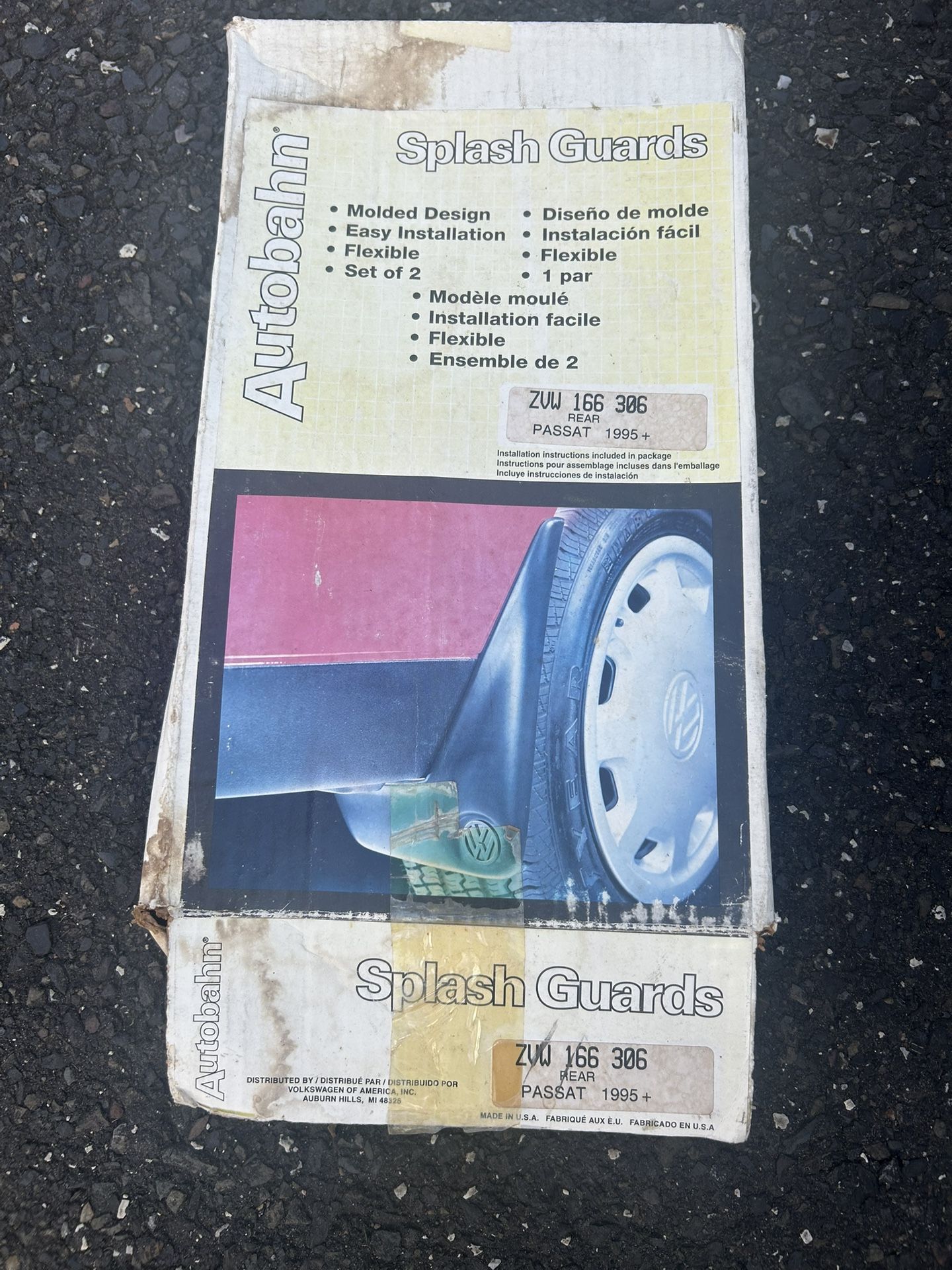 Splash Guards For VW 1995