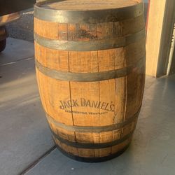 Jack Daniels Whiskey Wood Barrel 
