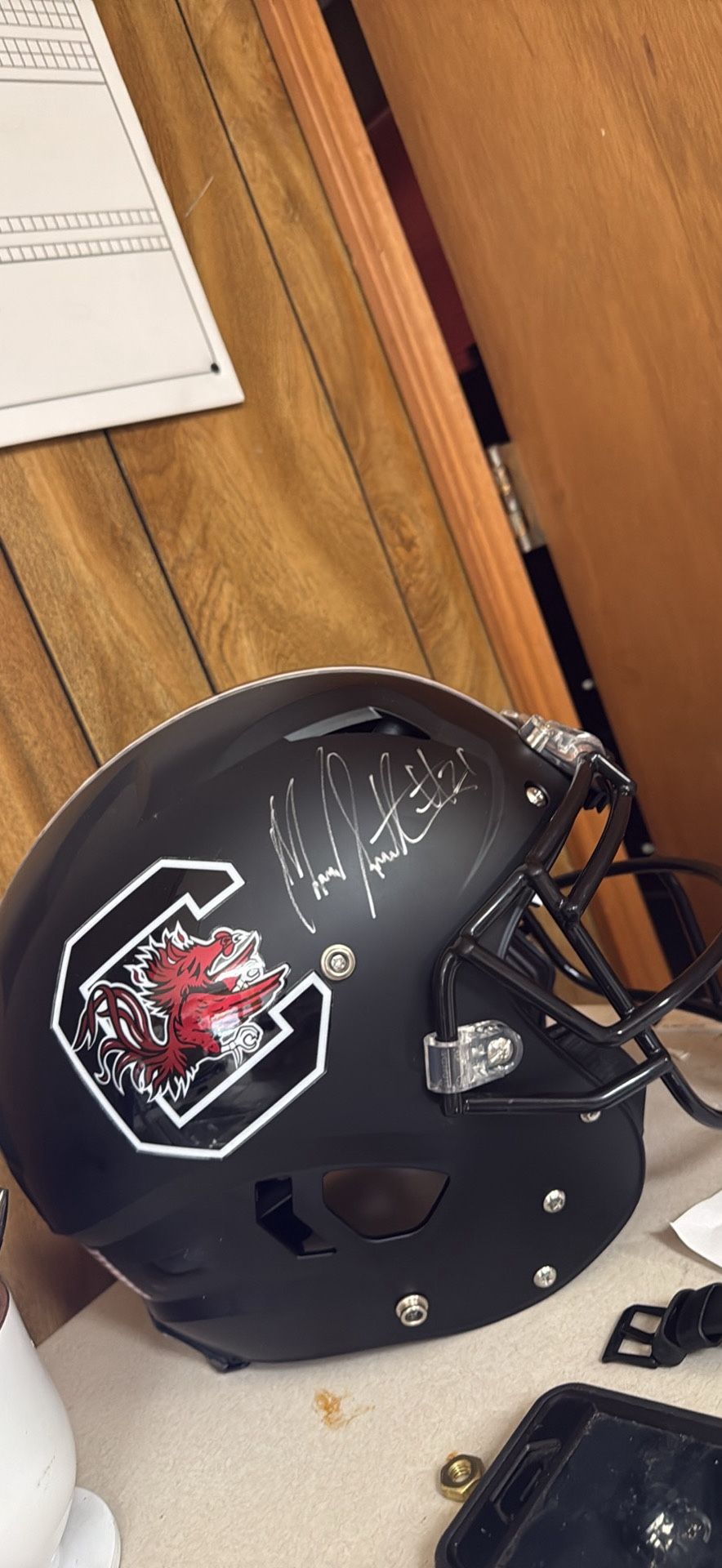 Signed Marcus Lattimore Helmet