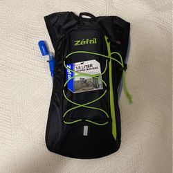 Zefal 1.5 Liter Hydration Bag Water Backpack (Brand New)