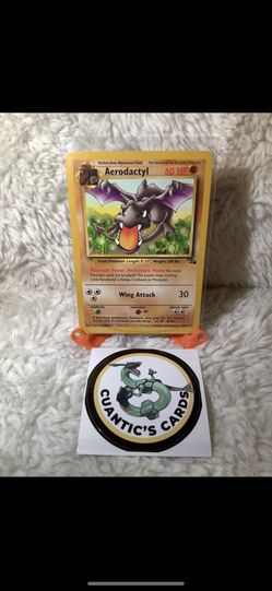 Vintage Aerodactyl Fossil Set 16/62