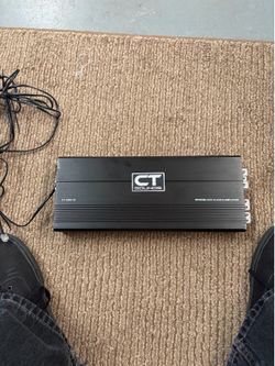 CT sounds 1500w mono block amp
