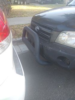 Bumber guard for a Toyota Highlander