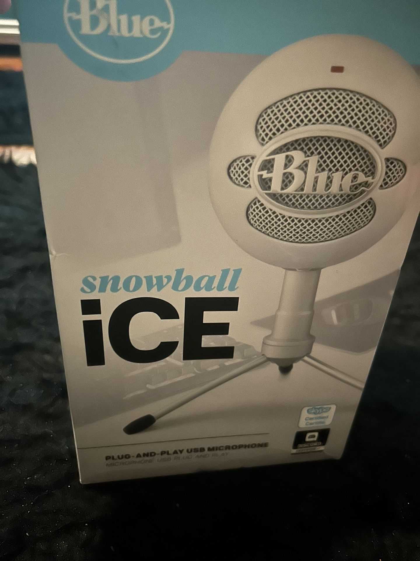 Blue Snowball Ice Microphone