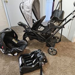 Baby Trend Sit N Stand Stroller Car Seat Combo