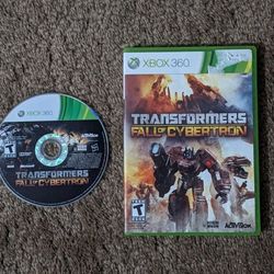 Transformers Fall Of Cybertron: Xbox 360