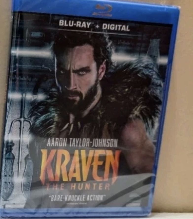 brand new sealed blu ray kraven the hunter bluray