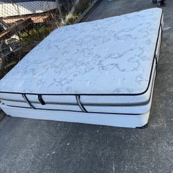 Ashley King Size Mattress And Box Spring