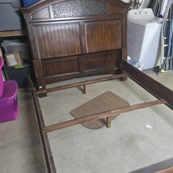 Queen Size Wood Bed Frame