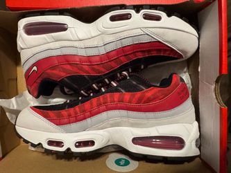 Nike Air Max 95 Red Tiger Stripe Sneakers