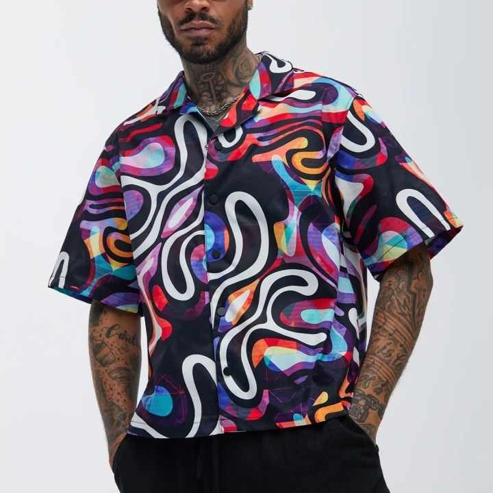  New Bellagio Floral Shirt - MENS Nova