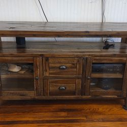 Jofran Artisan's Craft Solid Wood TV/Media Console - Dakota Oak Finish