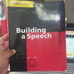 Building A Speech
