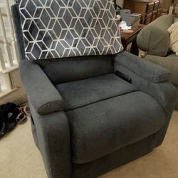 Electric & Back Message Recliner 