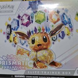 Pokemon tcg prismatic evolution elite trainer box ETB