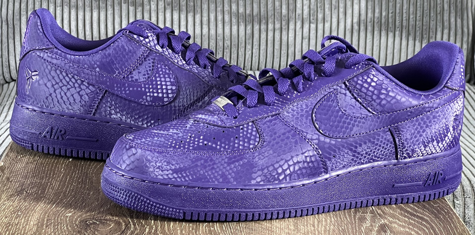 Nike Air Force 1 Low Kobe Bryant Court Purple | Men’s Size 14 | IB0018-500 (NEW)
