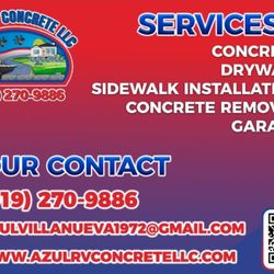 Azul Rv Concrete LLC 🐾 💙 
