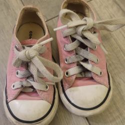 Baby/Toddler Pink Converse Shoes