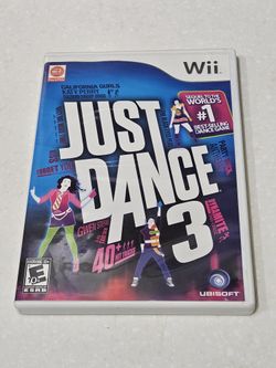 Nintendo Wii Just Dance 3 Video Game