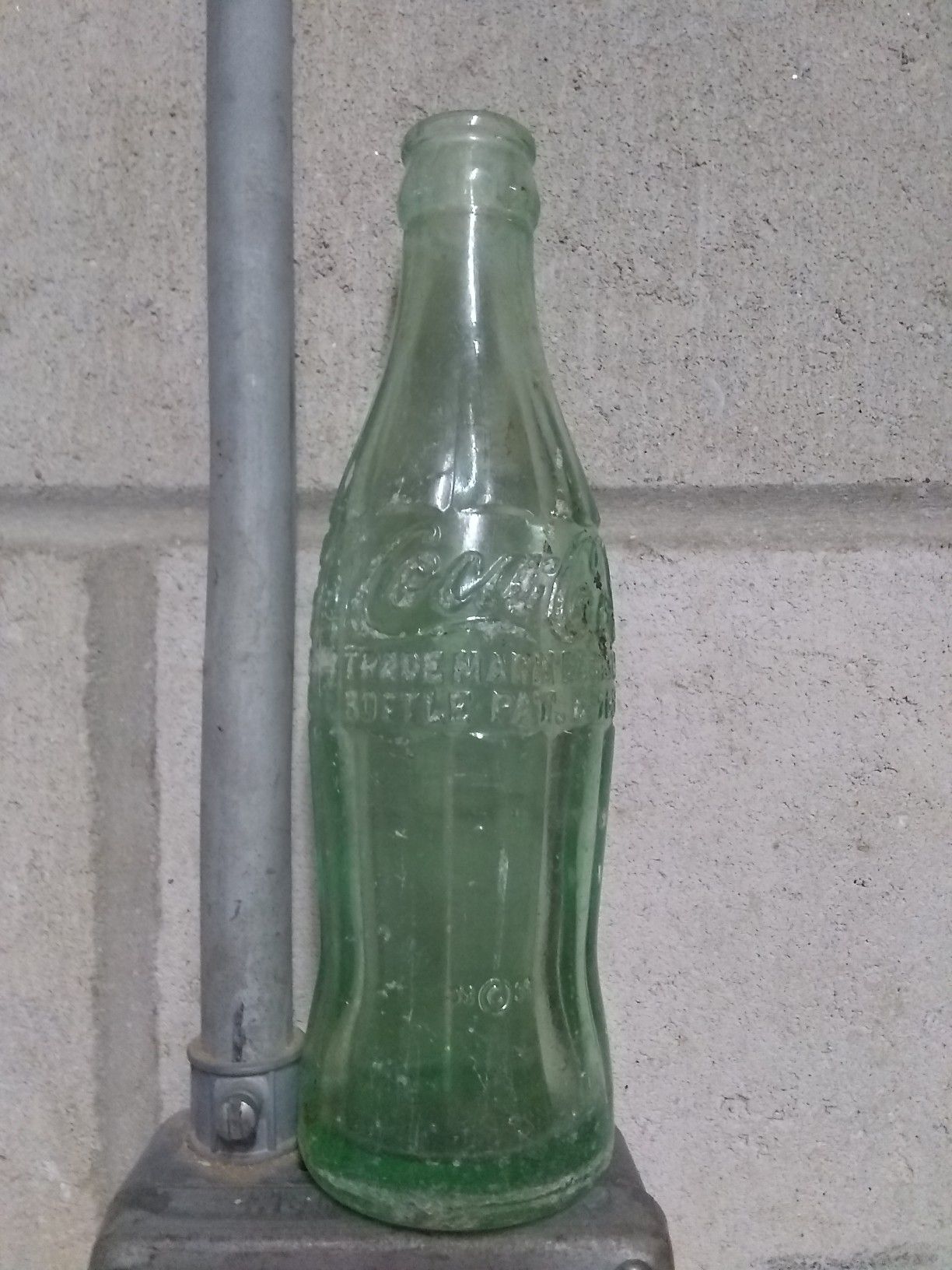Antique Coca-Cola bottle early 1930s