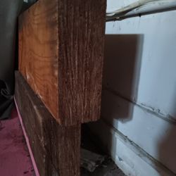 25 Foot Wooden Support Beams 