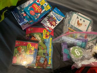 Assorted school supplies