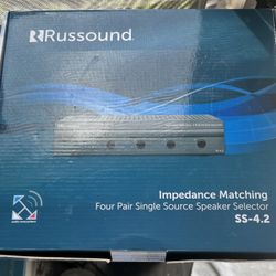 Russound SS-4.2 Four Pair Speaker Selector Single Source